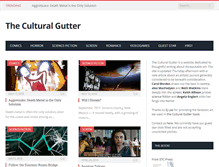 Tablet Screenshot of culturalgutter.com